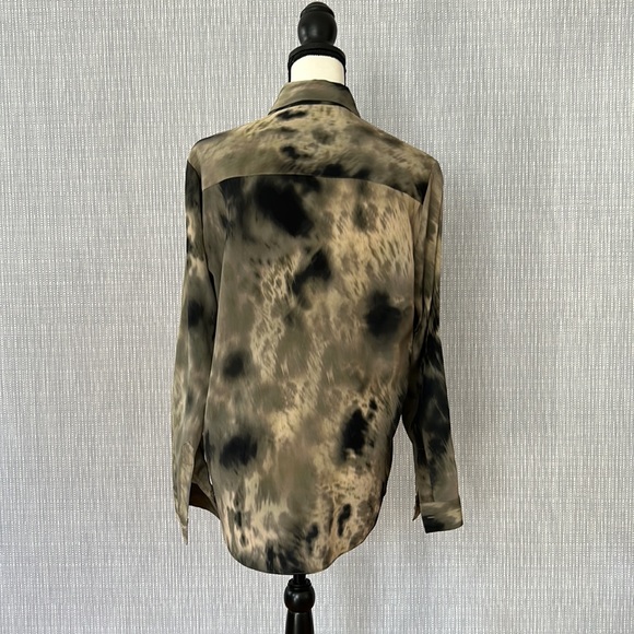 The Kooples Silk Camouflage Shirt - Picture 2 of 4